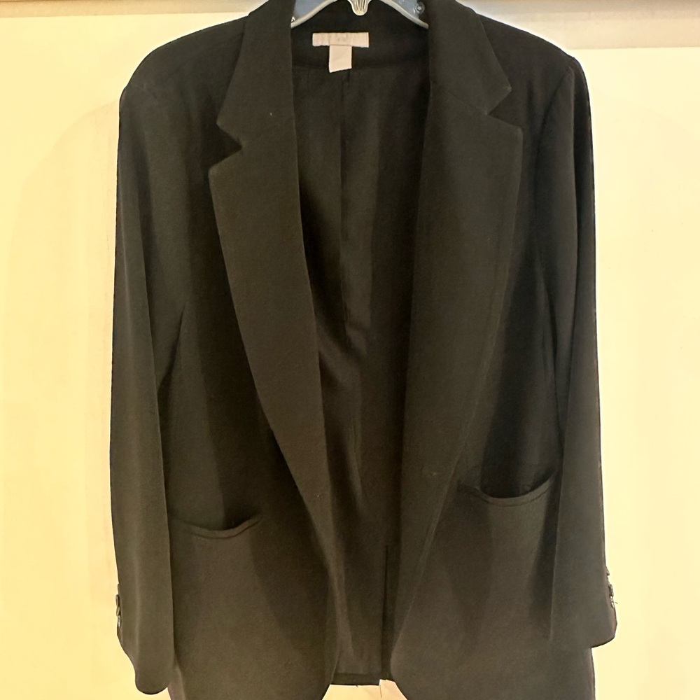 H&M Oversized Black Blazer